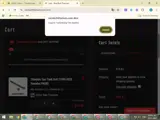 SCARYSTRONG coupon verification screenshot