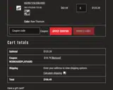 workhardplayhard coupon verification screenshot