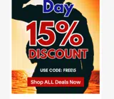 free15 coupon verification screenshot