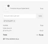 SAVE15OFF coupon verification screenshot