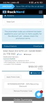 INTENSEINVESTOR coupon verification screenshot