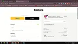 Rackora coupon verification screenshot