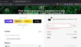 RA Cosmetics coupon verification screenshot