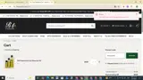 RA Cosmetics coupon verification screenshot
