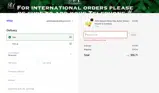 RA Cosmetics coupon verification screenshot