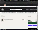 RA Cosmetics coupon verification screenshot
