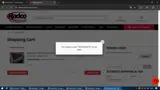 Radco coupon verification screenshot