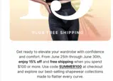 SUMMER100 coupon verification screenshot
