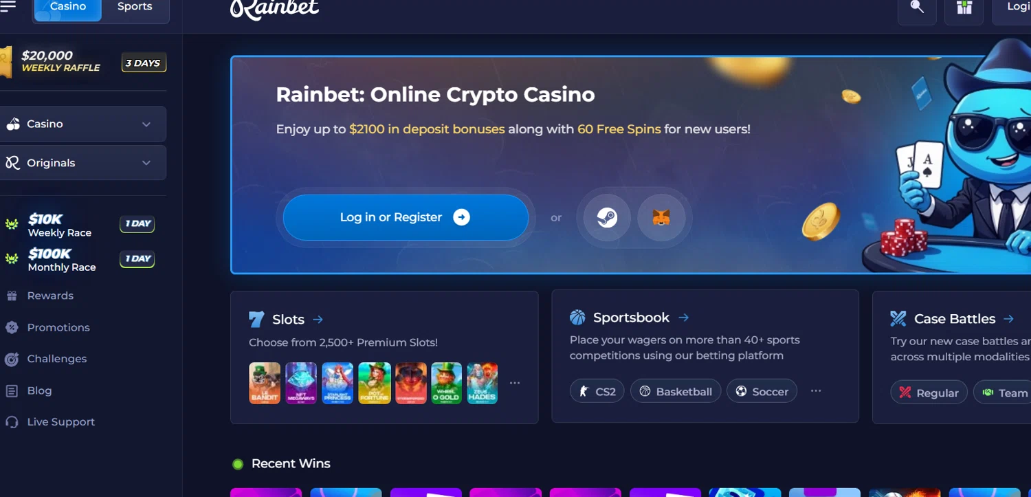 Rain Bet promo code screenshot showing code RAMBLEGAMBLE applied at Rain Bet checkout page. Uploaded by SimplyCodes community member enzoonova on Feb 27, 2025