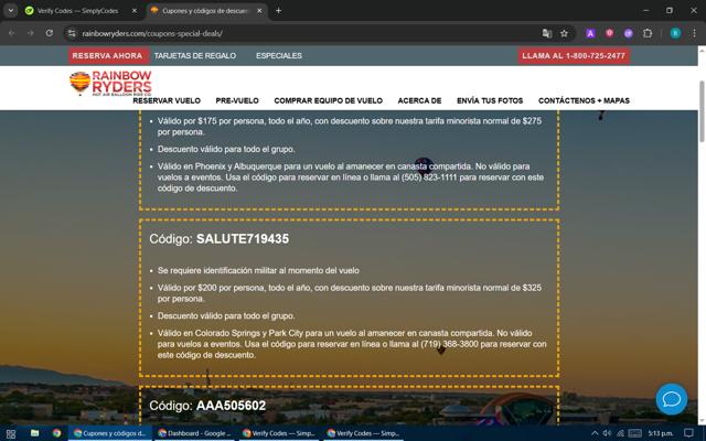 Rainbow Ryders checkout page showing Rainbow Ryders discount code box | Screenshot taken by SimplyCodes community member on Sep 6, 2025