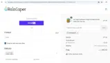 RainCaper coupon verification screenshot