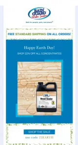 22EARTH coupon verification screenshot