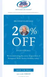 hbd20 coupon verification screenshot