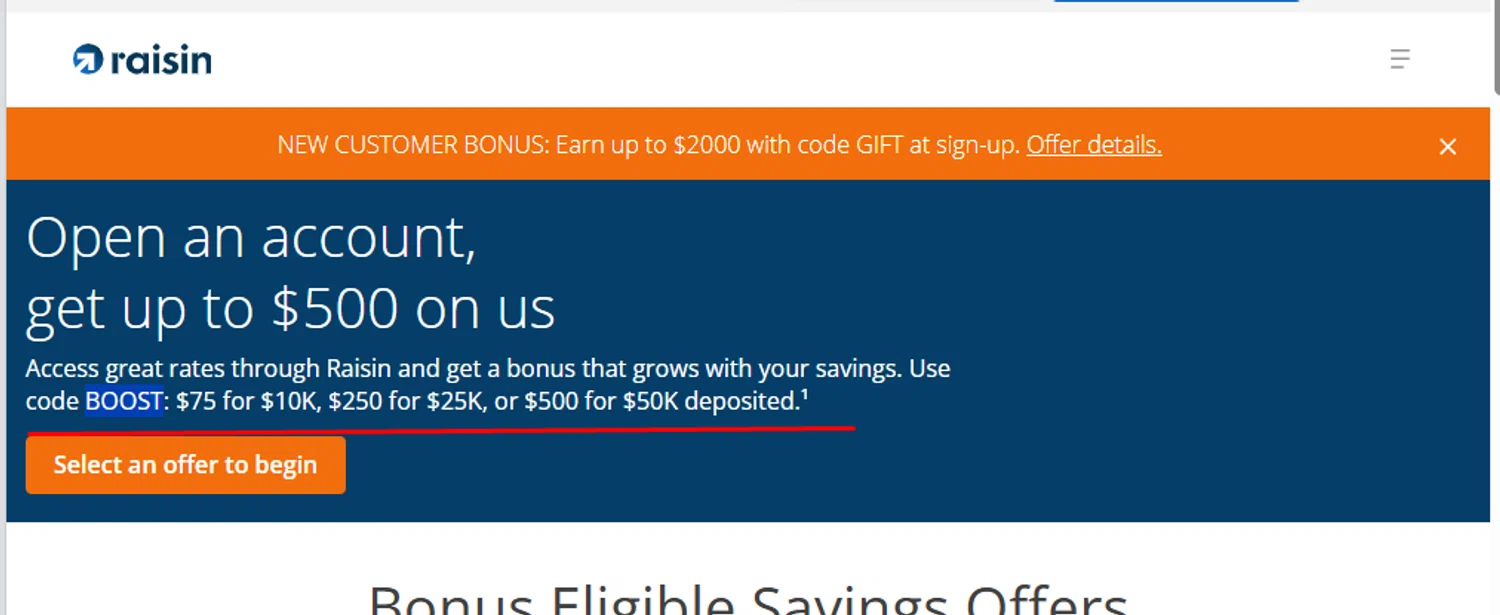 Raisin promo code screenshot showing code BOOST applied at Raisin checkout page. Uploaded by SimplyCodes community member carmennoviko on Dec 21, 2025
