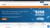 Raisin coupon verification screenshot
