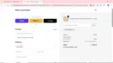 WELCOME15 coupon verification screenshot