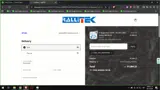 RalliTEK coupon verification screenshot
