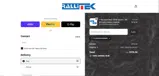 RalliTEK coupon verification screenshot