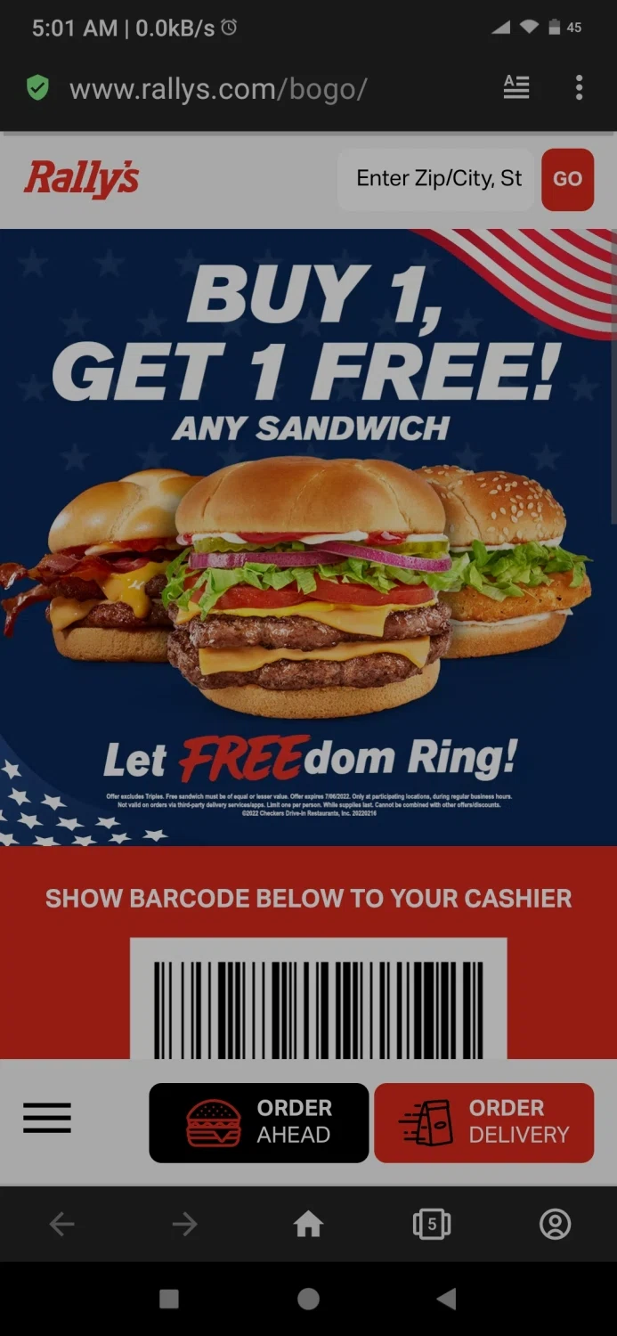 Rally's Promo Codes - 30% Off Sitewide Coupons Mar 2026