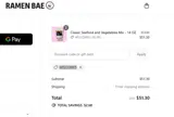 WELCOME5 coupon verification screenshot