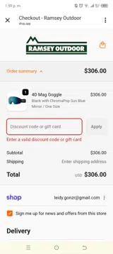 December2025 coupon verification screenshot