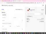 Range Leather Company coupon verification screenshot