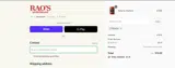 Rao coupon verification screenshot