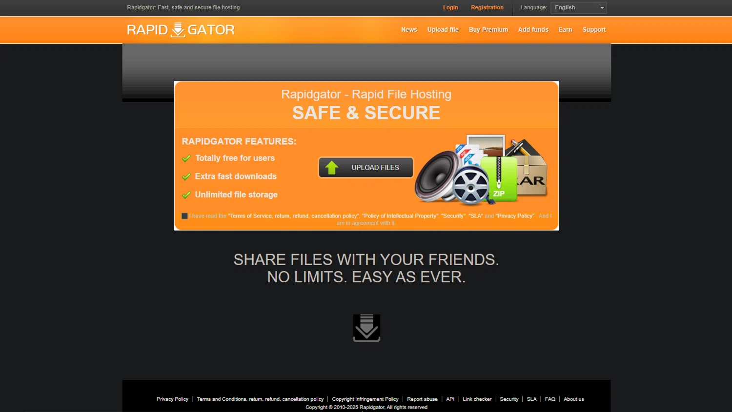 Rapidgator coupon code screenshot showing code 30OFF applied at Rapidgator checkout page. Uploaded by SimplyCodes community member CrownExpert4084 on Mar 6, 2025