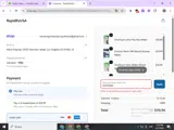 EASTER26 coupon verification screenshot