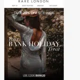 Rare London coupon verification screenshot