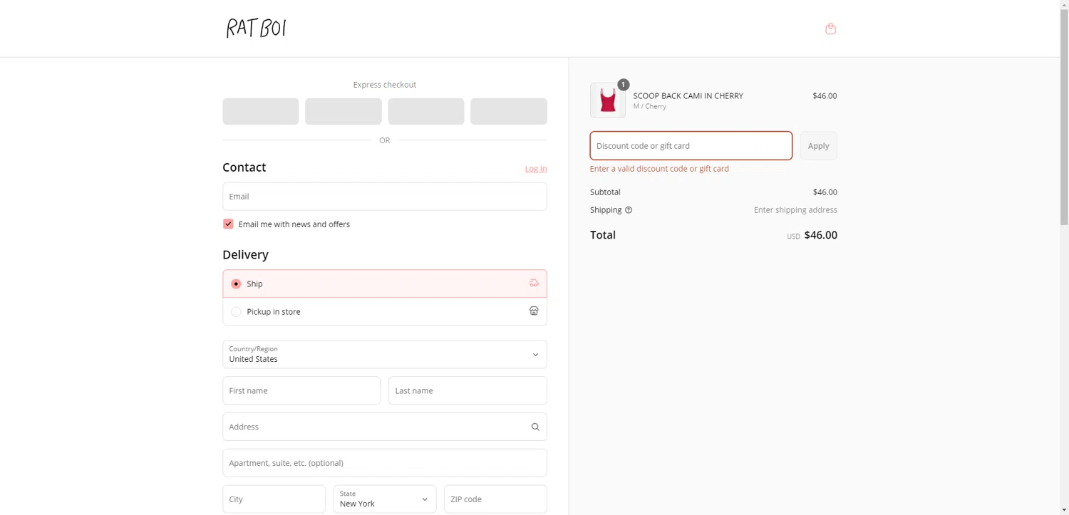 RAT BOI discount code screenshot showing code longweekend30 applied at RAT BOI checkout page. Uploaded by SimplyCodes community member DiscountWarden480 on Jun 6, 2025