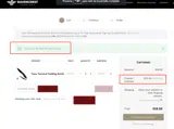 Raven Crest Tactical coupon verification screenshot