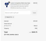BEAUTY15 coupon verification screenshot