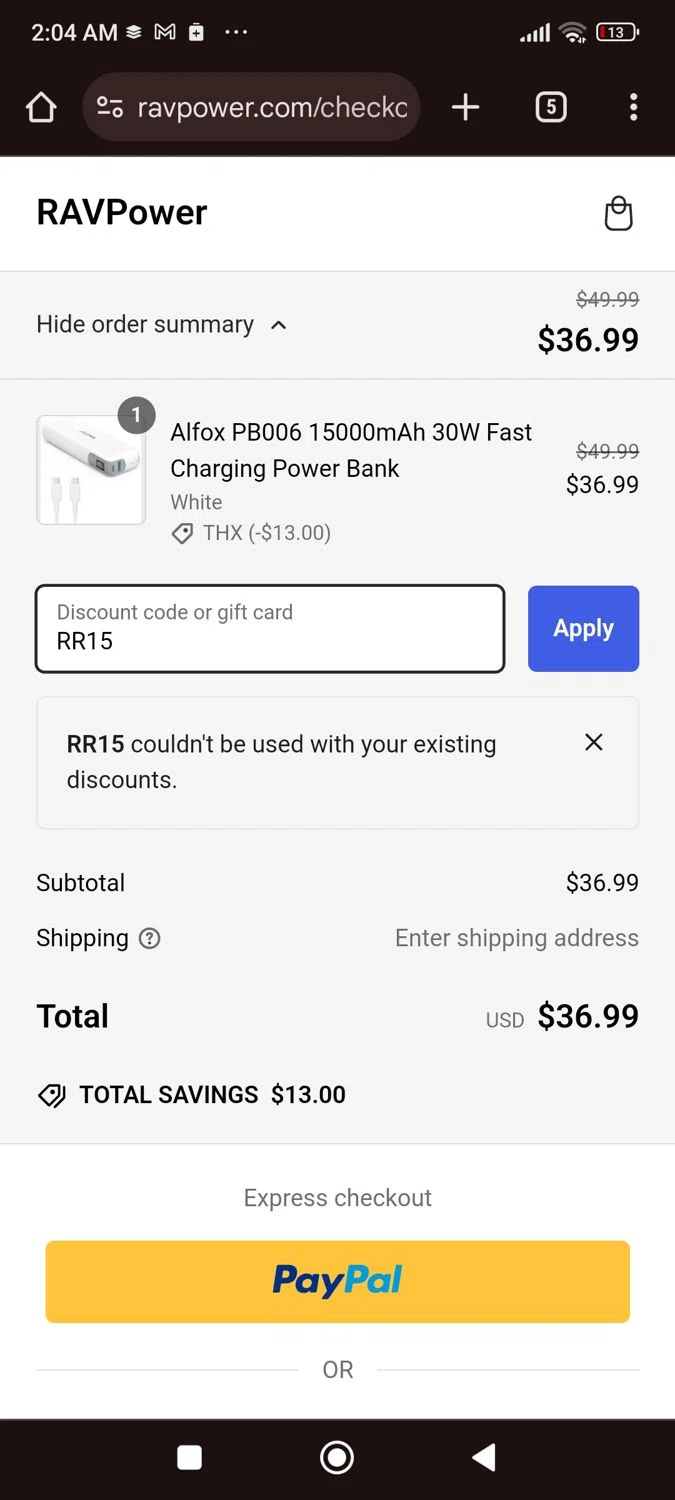 how to use Ravpower coupons