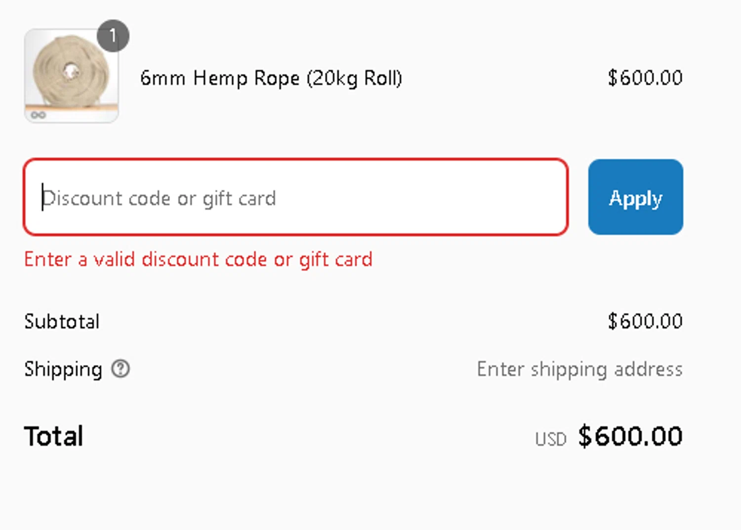 Rawganique coupon code screenshot showing code DIY600 applied at Rawganique checkout page. Uploaded by SimplyCodes community member DiscountSaver690 on Mar 26, 2025