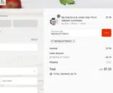 NEWSLETTER10 coupon verification screenshot