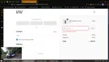 Raw Pigments coupon verification screenshot