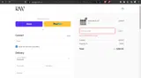 Raw Pigments coupon verification screenshot