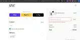 Raw Pigments coupon verification screenshot