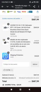 C127AI coupon verification screenshot