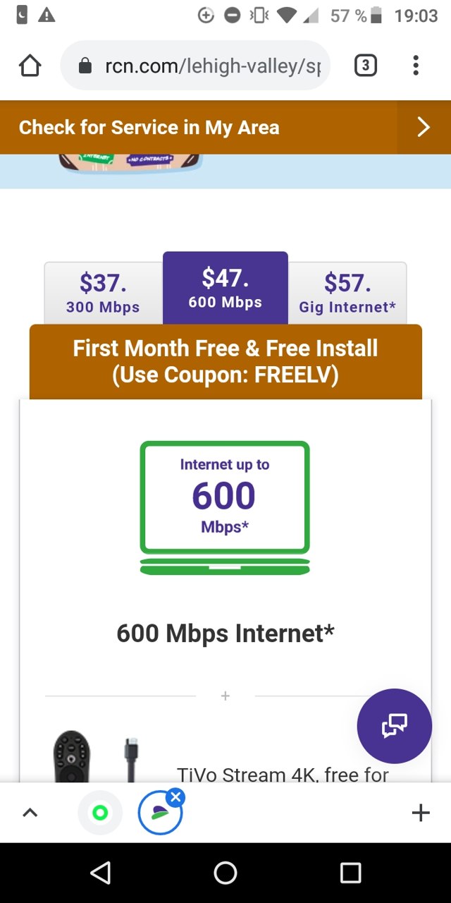 Astound Broadband checkout page showing Astound Broadband coupon code box | Screenshot taken by SimplyCodes community member on Jul 21, 2021