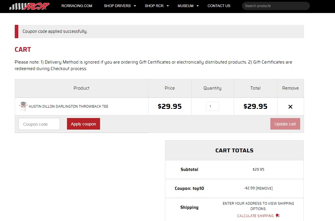 where to use Repo.Com promo code box
