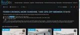 RealJoy Vacations coupon verification screenshot
