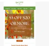 FOLIAGE coupon verification screenshot