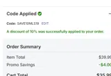 Real Salt Lake coupon verification screenshot