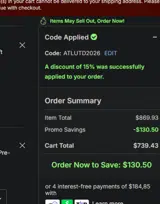 Real Salt Lake coupon verification screenshot