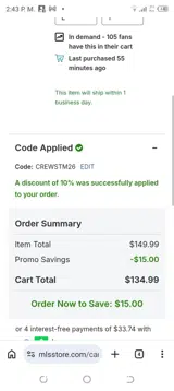 Real Salt Lake coupon verification screenshot