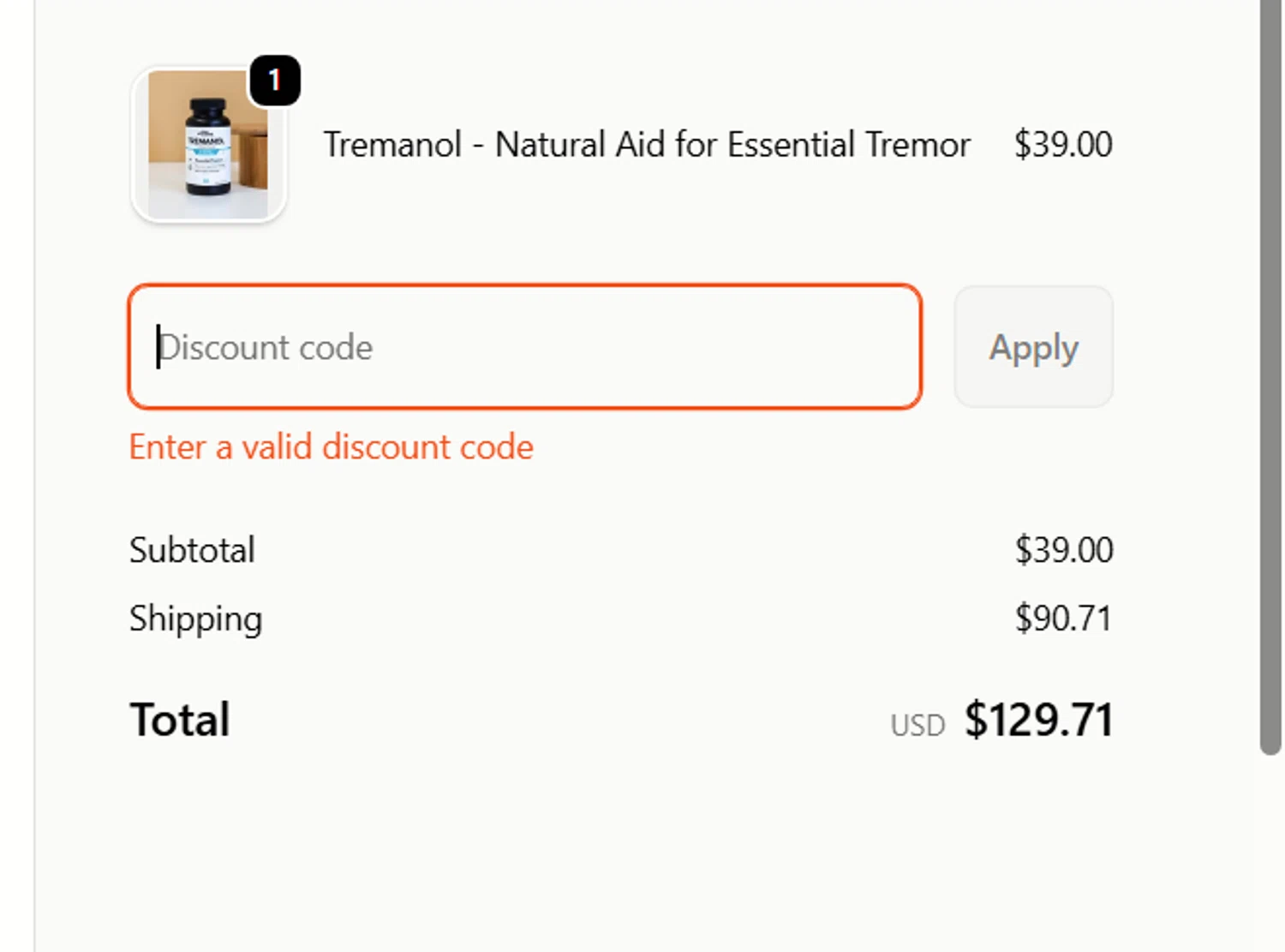 Real Science coupon code screenshot showing code MISSYOU10 applied at Real Science checkout page. Uploaded by SimplyCodes community member Sova_Valorant on Dec 27, 2025
