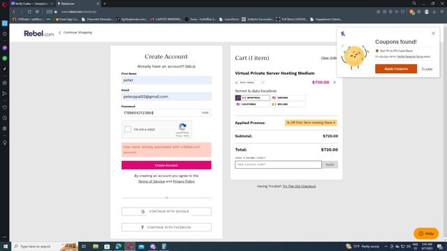 Rebel.com checkout page showing Rebel.com discount code box | Screenshot taken by SimplyCodes community member on Jun 7, 2023