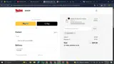 WELCOME10 coupon verification screenshot
